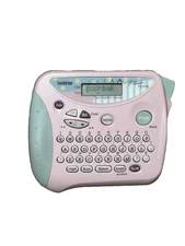 Brother P-Touch 1100SB PT-1100 Label Maker Thermal Printer , Hard Case Pink