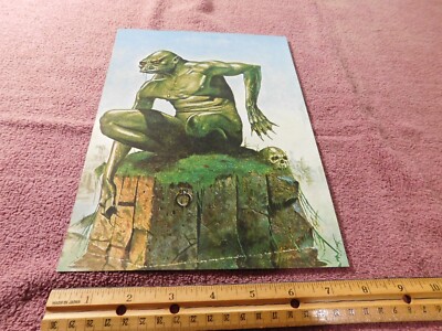 Science Fiction Fantasy Art Print From Book Vintage 1979 (A-10)