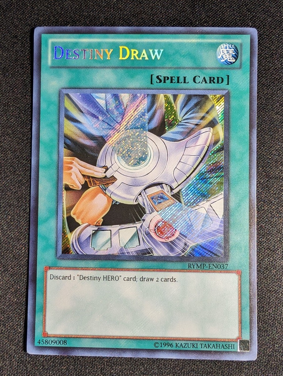 draw 2 card yugioh YU-GI-OH! - Advance (DESO-EN056) - Destiny Soldiers - 1st Edition Yu-Gi-Oh! Destiny Draw RYMP-EN037 Unlimited