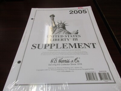 ''H.E.HARRIS'' 2005 UNITED STATES LIBERTY III POSTAL STATIONERY  W/FREE SHIPPING!!