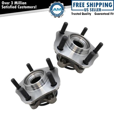 Front Wheel Bearing & Hub Assembly LH RH Pair for Chevrolet Nissan New