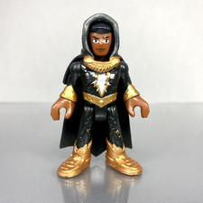 Imaginext DC Super Friends BLACK ADAM figure w/cape from Series 5 Complete!