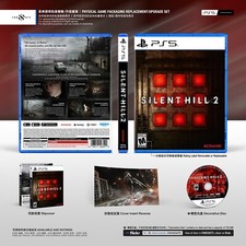 PS5 SILENT HILL 2 REMAKE Replacement Case Cover Insert Slipcover NO GAME SEALED