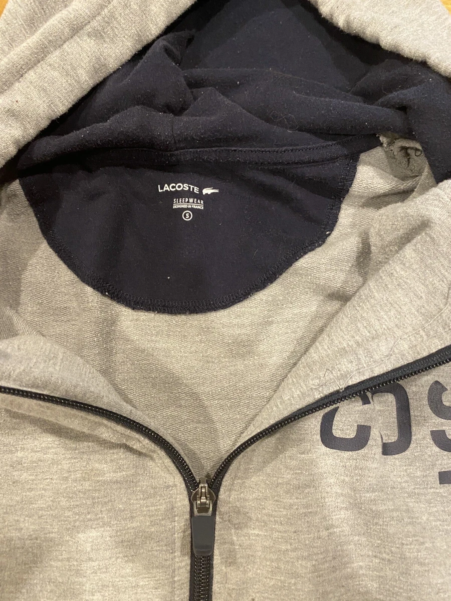 Lacoste sleepwear hoodie sale