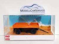 Busch 1/87 (H0): 53004 AnhäNger Ifa Hw 60, Orange, Ohne KippgestäNge