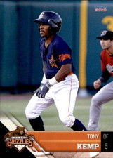 2018 Fresno Grizzlies Choice #13 Tony Kemp Franklin Tennessee TN Baseball Card