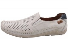 Pikolinos Herren Leder Slipper Wei&szlig; 06H-3126 espuma