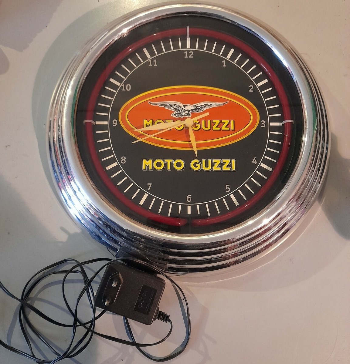Horloge De Voiture Lumineuse, Mini-montre Numérique Autocollante
