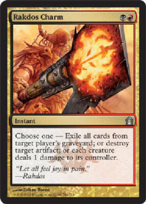 RAKDOS CHARM X4 4 4X Return to Ravnica MTG Magic the Gathering Cards DJMagic | eBay RAKDOS CHARM X4 4 4X Return to Ravnica MTG Magic the Gathering Cards DJMagic | eBay
