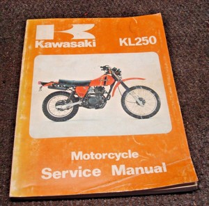 Kawasaki kl 250 parts