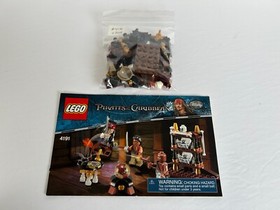 Lego set 4191 The Captain’s Cabin – 95 Pcs – 3 Figs – Pirates of the Caribbean
