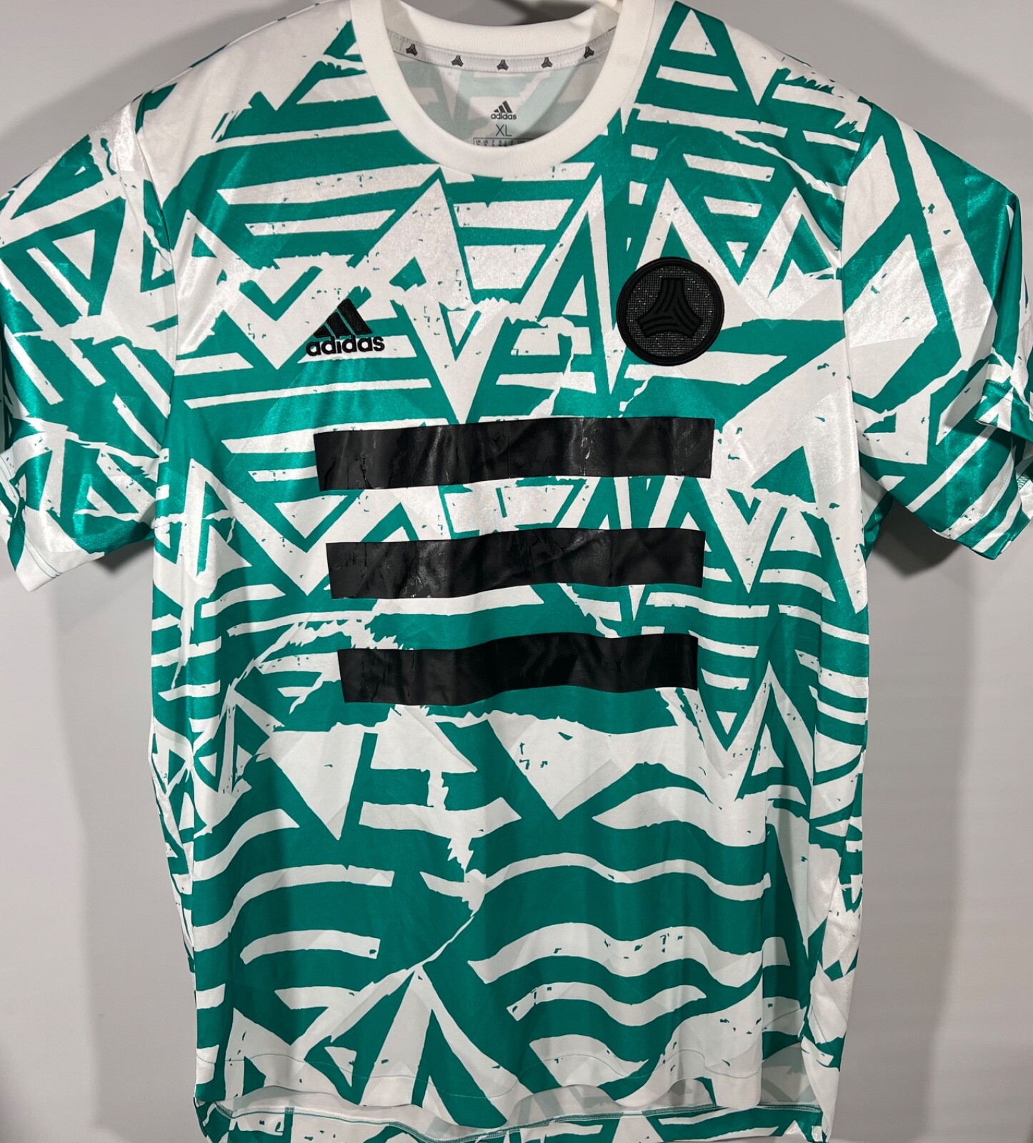 Adidas Tango TAN DNA Graphic Number 10 Soccer Jersey Men's Sz XL