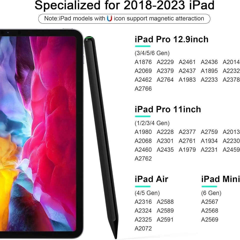 iPad Pencil 2nd Generation, Apple iPad Air/iPad Mini/iPad Pro Wireless Charging - Image 2 of 4