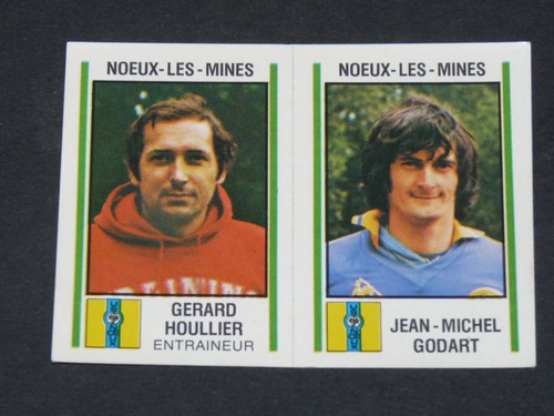Vignettes Panini Football 1976-77 - N°382 A-B US Noeux-les-Mines / Quimper