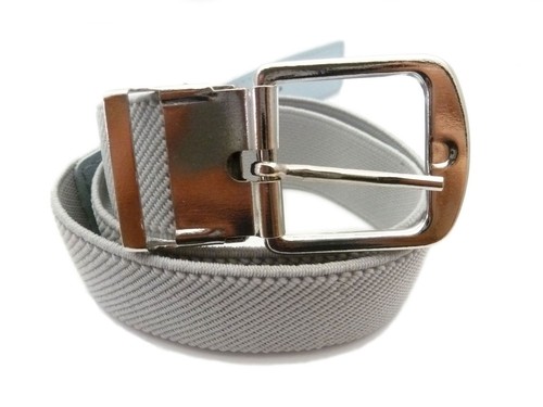 Kids/Childrens Belts. Unisex, adjustable, Elasticated silver buckle stretch Belt - Picture 12 of 19