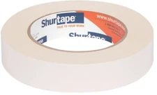 Shurtape DF-65 Double-Sided Flat Paper Tape 1 in. x 36 yds [Rubber Adhesive]