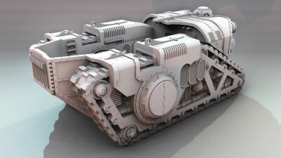 Wargames kompatibel - Okytus Fördertransporter 28mm-35mm Tabletop Solwyte