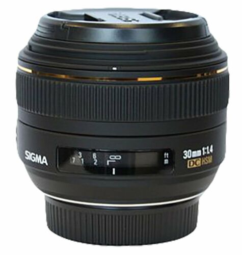 Sigma 30Mm F1.4 Ex Dc Digital Dedicated Hsm For Nikon - Picture 1 of 2
