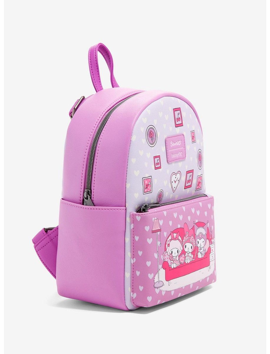 Loungefly Sanrio My Melody & Kuromi Slumber Party Mini Backpack Loungefly My Melody & Kuromi Slumber Party | Mercari main image 4