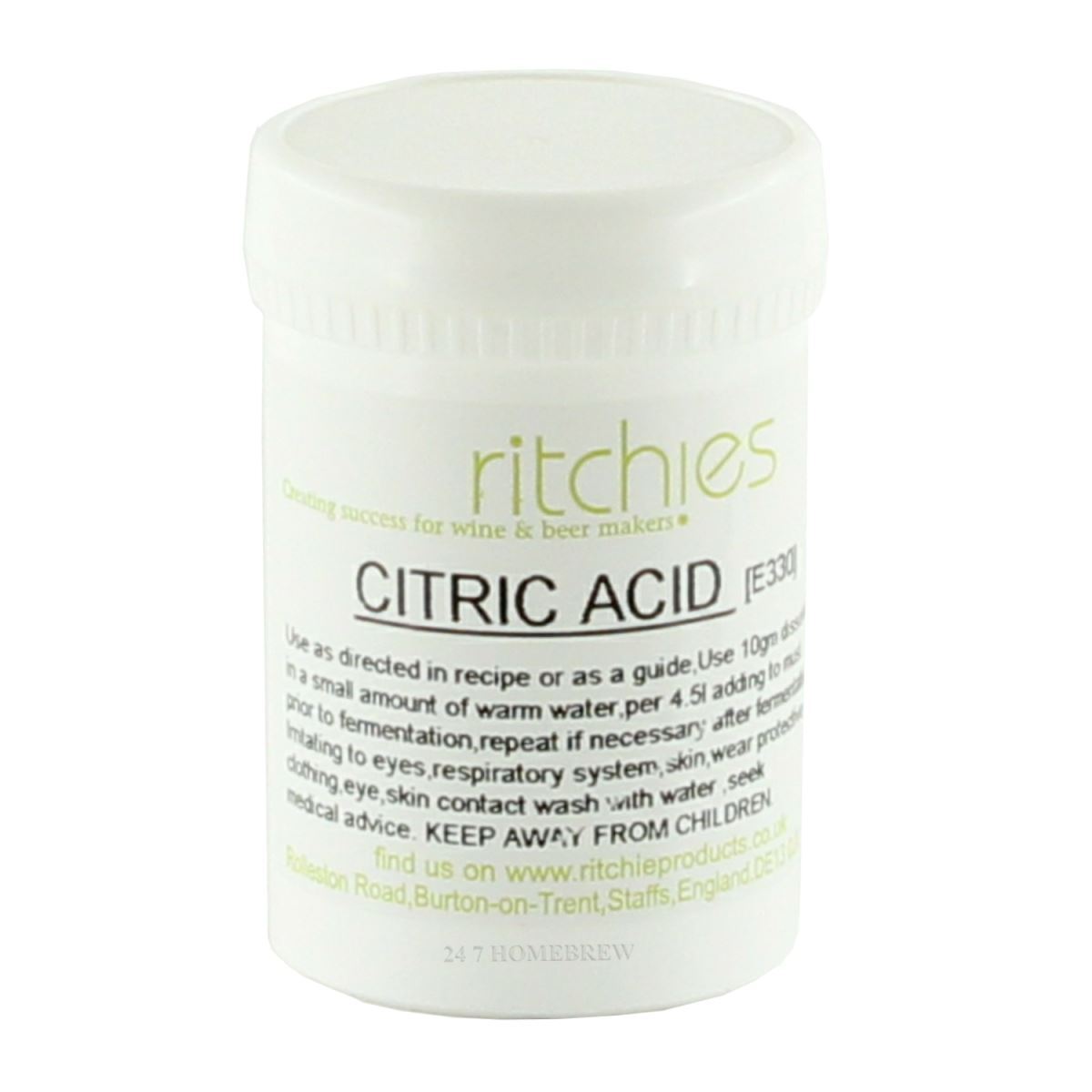 Ritchies Citric Acid 100g