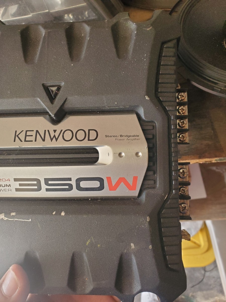 Kenwood KAC-5204 Power Amplifier 350W | eBay