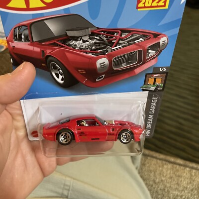 2022 Hot Wheels 1970 Pontiac Firebird Red #1 HW Dream Garage 1/5 1