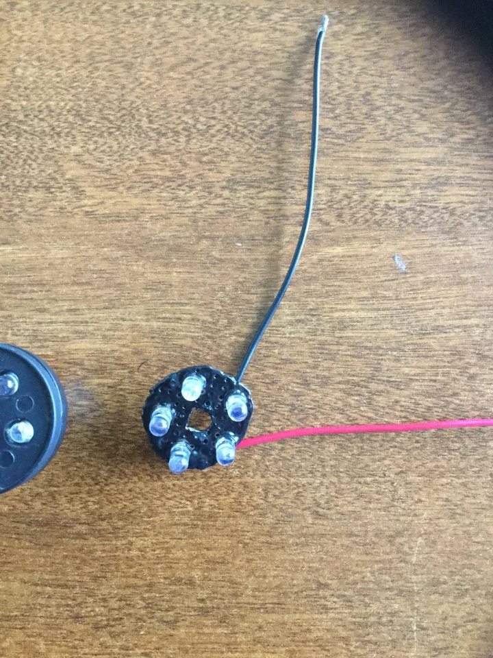 Un par (2) luces LED delanteras Redcat Racing/Rampage DuneRunner/ahora en rojo Foto 3 de 4