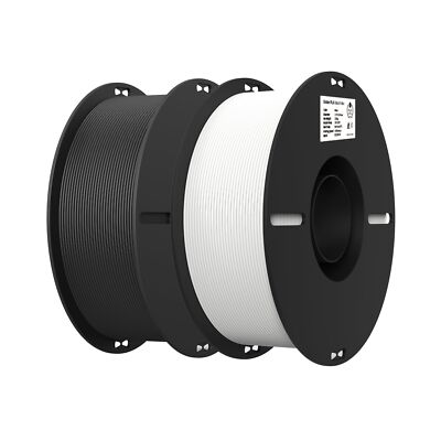 Creality 3D Printer Filament, PLA Filament 1.75mm Bundle 2kg for 3D Printing,...
