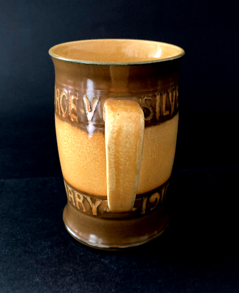 MOORCROFT SILVER JUBILEE MUG V 1935 RARE 1 eBay