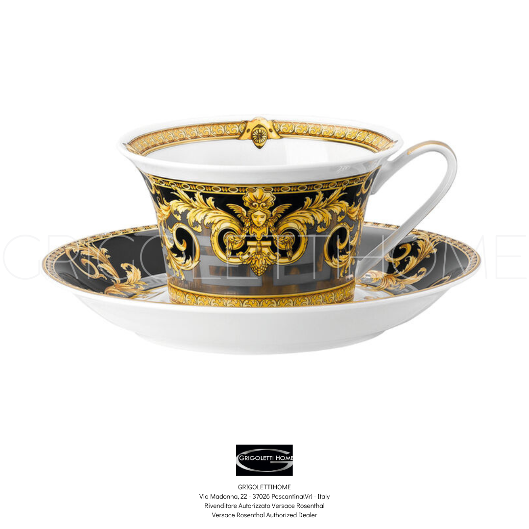 Versace Rosenthal - Prestige Gala - Cup From Tea With Dish - Dealer