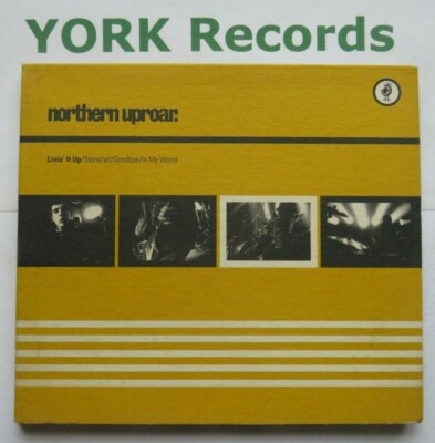 NORTHERN UPROAR - Livin' It Up - Excellent Condition CD Single Heavenly HVN52CD