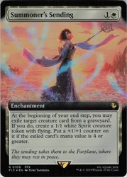 Summoner's Sending (Extended Art) #109 - Commander: Final Fantasy - Rare Foil