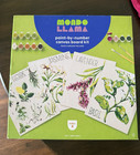 Mondo Llama Paint-by-Number Canvas Board Kit Herbs Basil Jasmine Lavender Set — photo 1