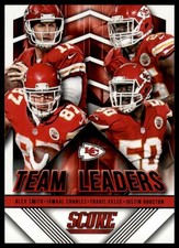 2015 Score - Team Leaders Travis Kelce, Jamaal Charles, Alex Smith #26