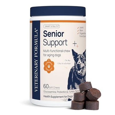 Veterinary Formula Senior Dog Supplements - Mobility, Hip & Joint, Immune