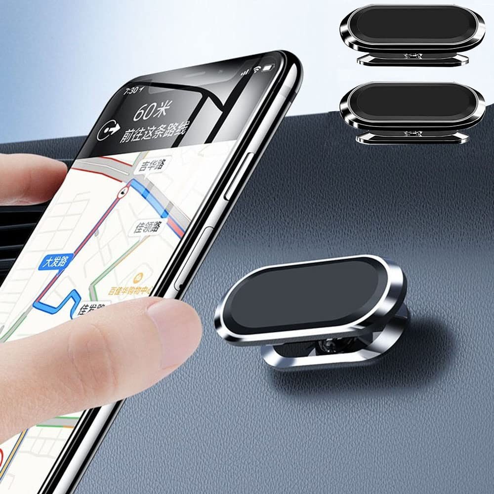 Supporto Per Cellulare Da Auto 360° Di Rotazione Supporto Auto Smartphone(2pack)