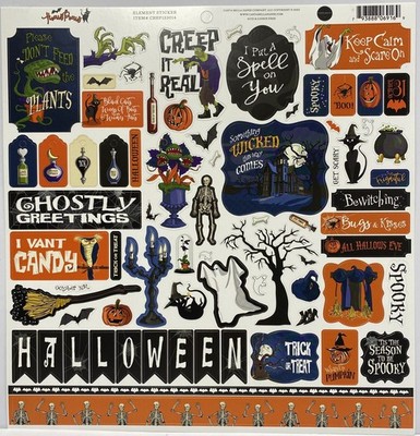12'' x 12'' Scrapbook Stickers by Echo Park & Carta Bella - Your Choice