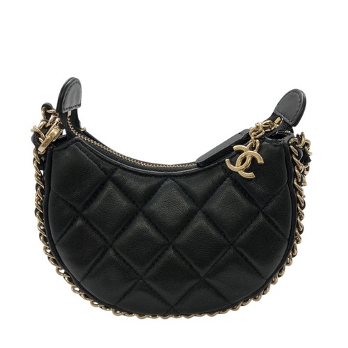 CHANEL Matelassé Mini Hobo Bag AP3232 Shoulder Bag Japan ookura