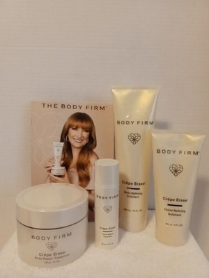 The Body Firm Crepe Erase 4 Piece Body And Face Treatments