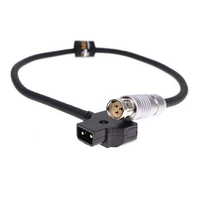 V-Mount D-tap to 3 Pin Female Power Cable for Phantom VEO High Speed Camera