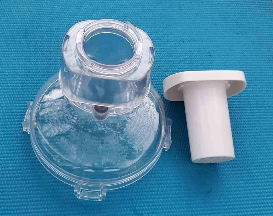Black & Decker FP2500 Food Processor Replacement Lid Top Cover CHUTE & PUSHER