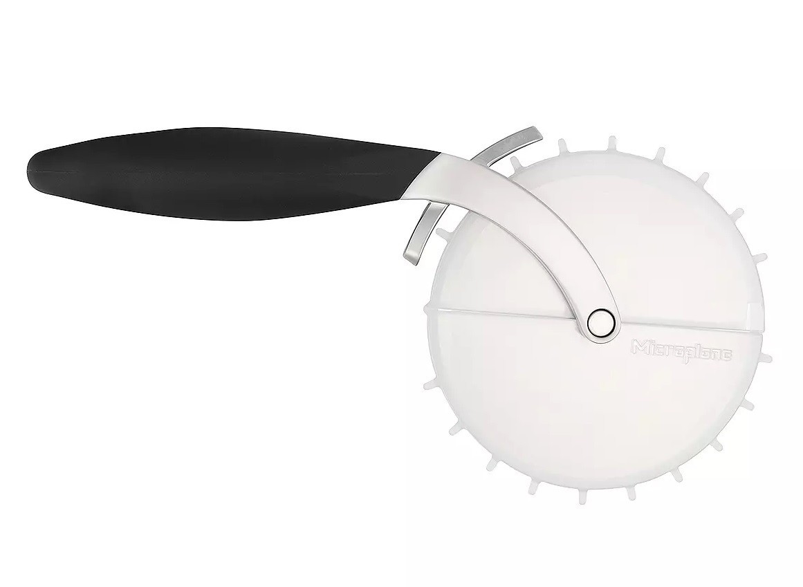Rotella Tagliapizza Microplane Professionale | Acciaio Inox e Soft-Touch - 4