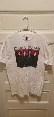 Duran Duran T-shirt Future Past 2023 North American Tour Men's XL White