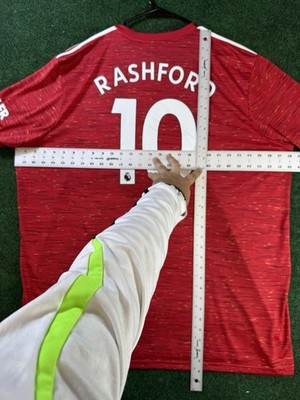 adidas 20/21 Manchester United Marcus Rashford Home Jersey Men's
