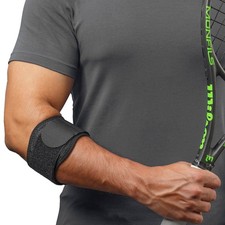 Movibrace Tennis Elbow Bandage   Adjustable Support Strap for Pain Relief, Tendo