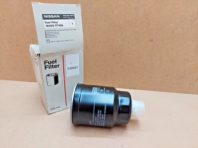 Nissan NP300 D40 D22 Fuel Filter Diesel Cabstar F23 164037F40A Genuine NEW