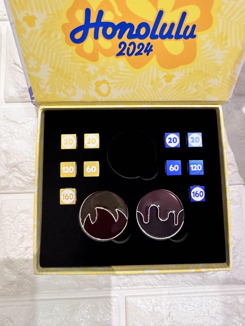 Pokémon Card 2024 WCS Honolulu Dice Poison/Burn Marker Set | eBay