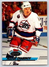 #56 Alexei Zhamnov, Winnipeg Jets 1993-94 Topps Stadium Club Base