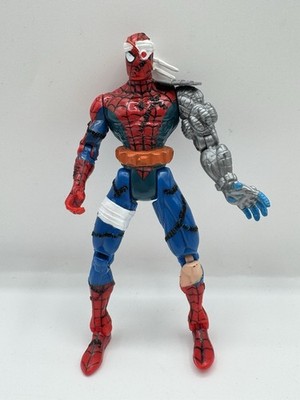 Cyborg Spider Man Vintage Spider Wars Action Figure Toybiz 1996 