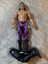 Mattel Flashback Series Ravishing Rick Rude Build A Howard Finkel Figure